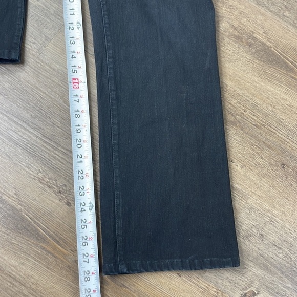 NYDJ Jeans, Tummy Tuck Jeans, Black High Rise, size 30 - Picture 8 of 11